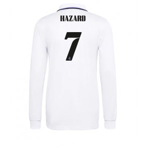 Real Madrid Eden Hazard #7 Hemmatröja 2022-23 Långärmad